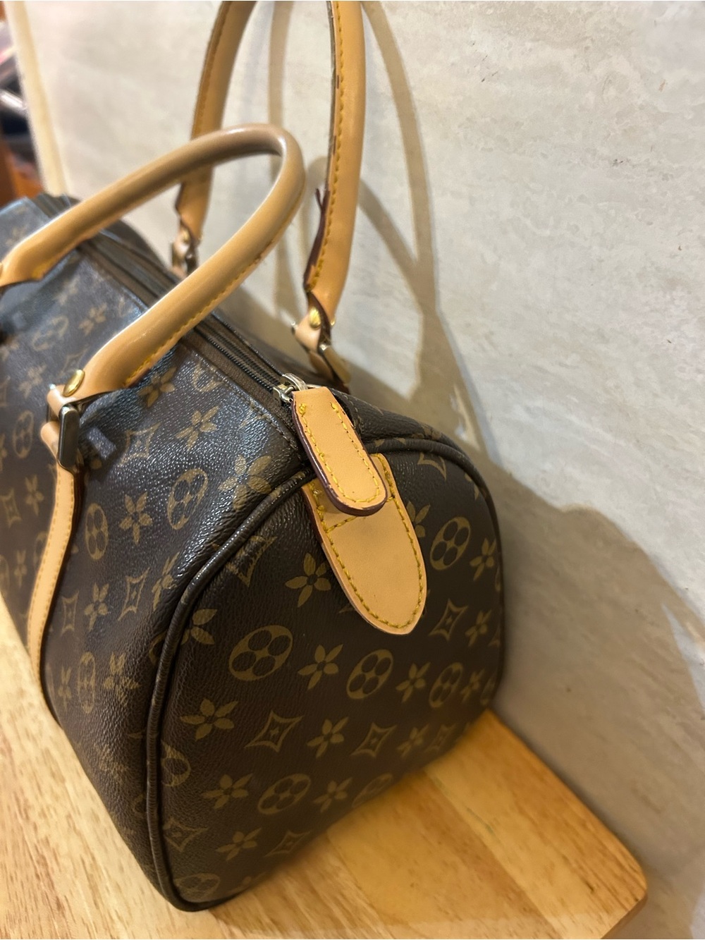 Designer Inspired Monogram Coated Canvas - Picture 4 of 11